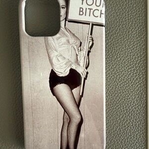 Society6 Vintage “Not Your B” iPhone 14 Pro Case